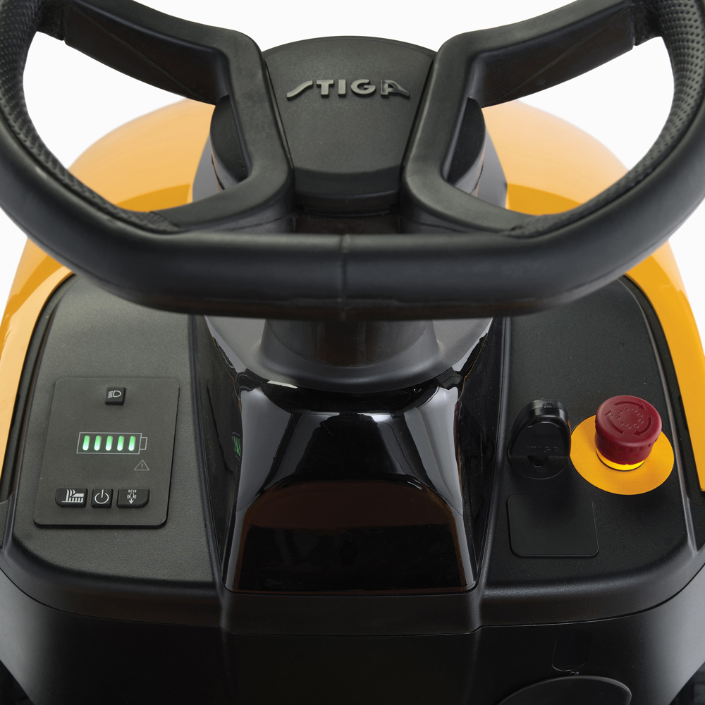 Produktabbildung: STIGA - Tornado 398e inkl. Akku und Ladegerät
