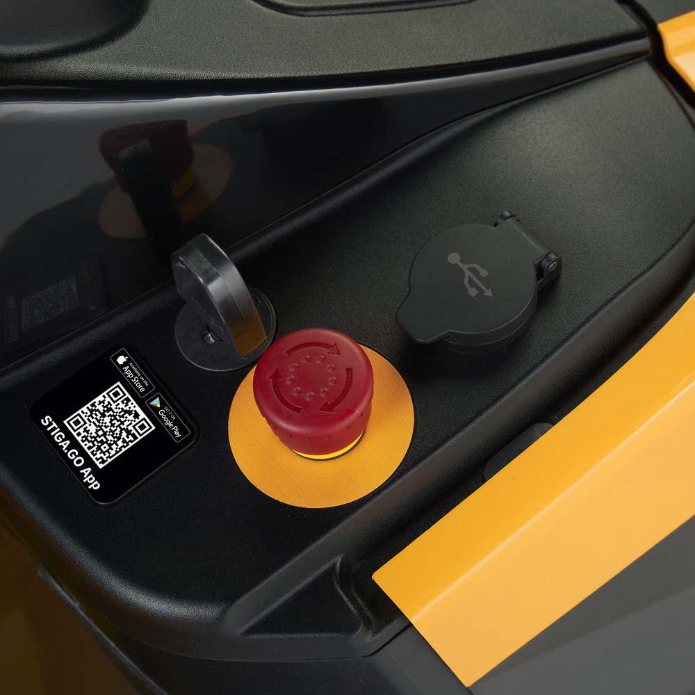 Produktabbildung: STIGA - Tornado 598e inkl. Akku und Ladegerät